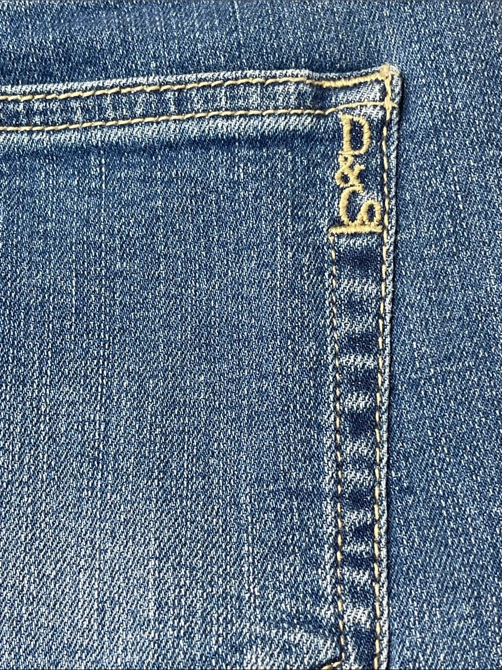 D&CO Classic Women's Blue Denim Jeans SIZE 16P